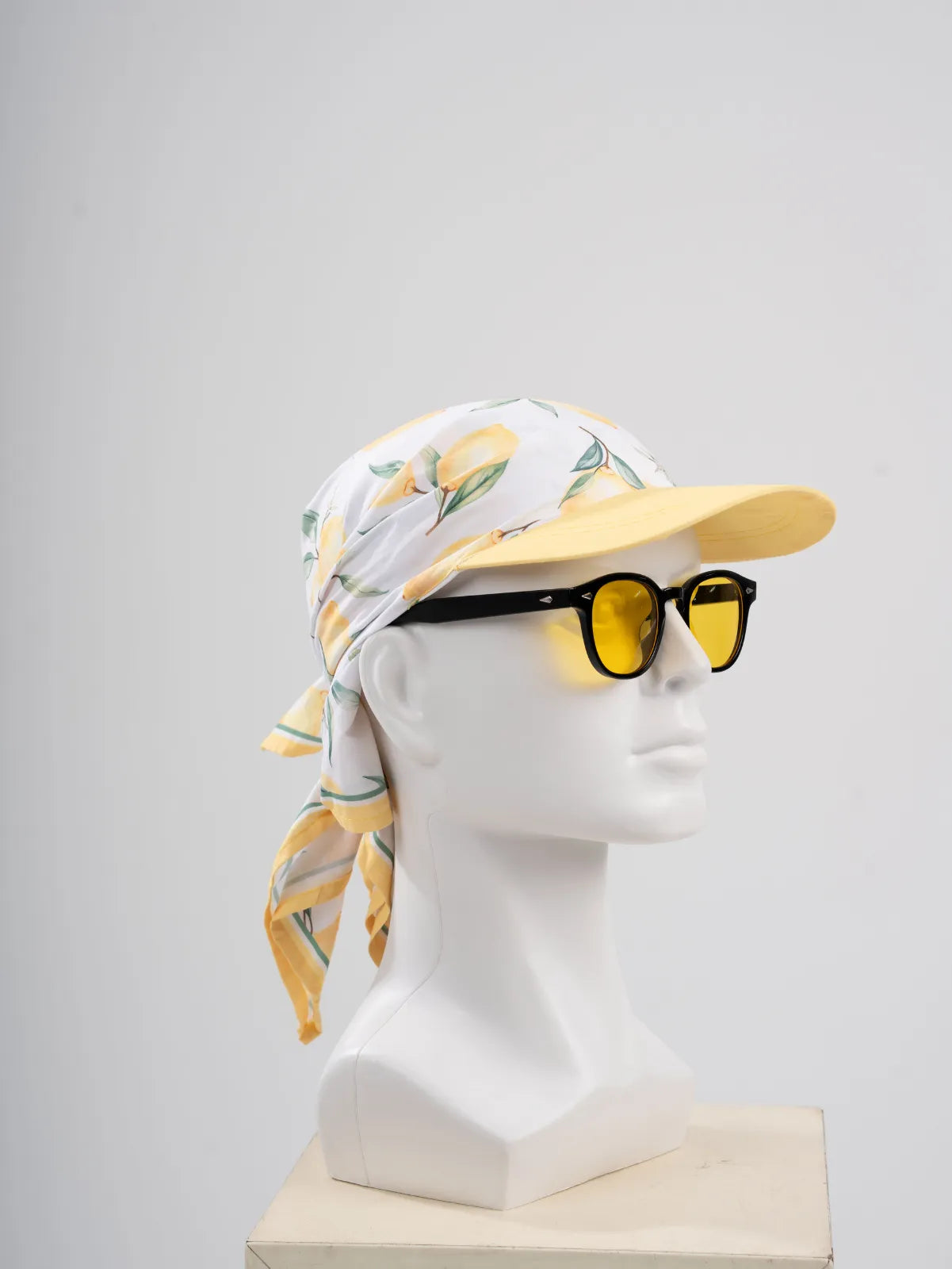 Hikage Tie Hat (Lemon)