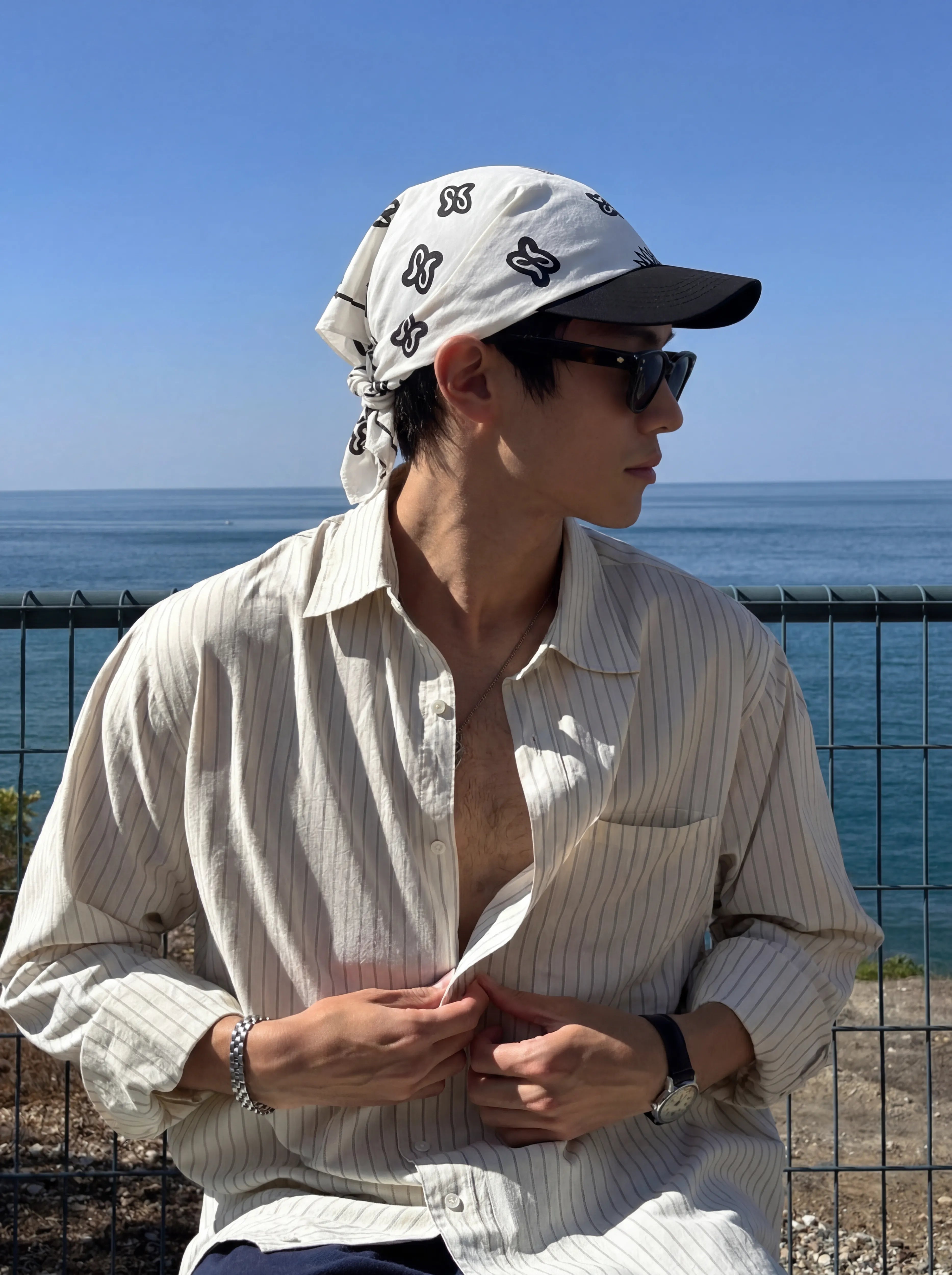 Hikage Tie Hat (paisly core)